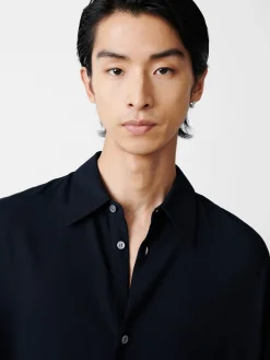 Hot Studio Nicholson View Shirt Darkest Navy