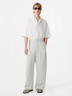 Outlet Studio Nicholson Vital Wool Pant Ice
