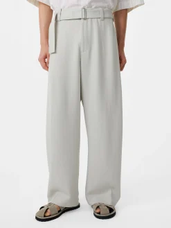 Outlet Studio Nicholson Vital Wool Pant Ice