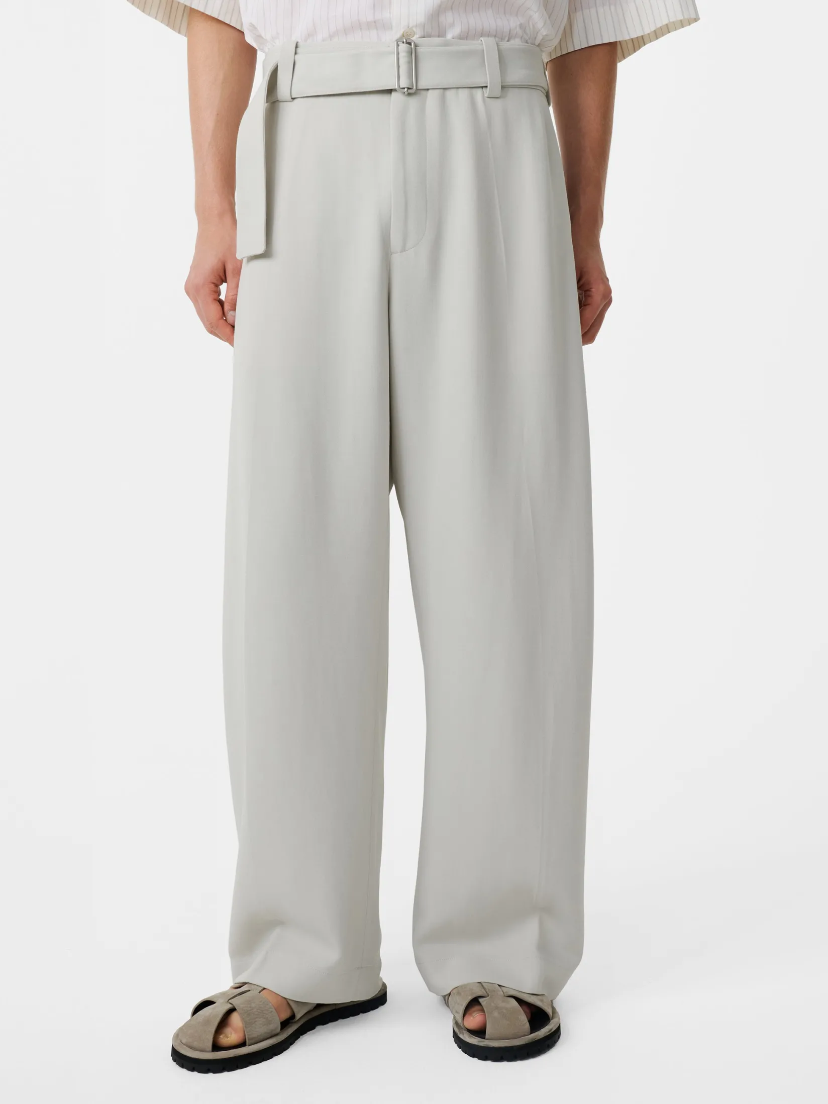 Outlet Studio Nicholson Vital Wool Pant Ice