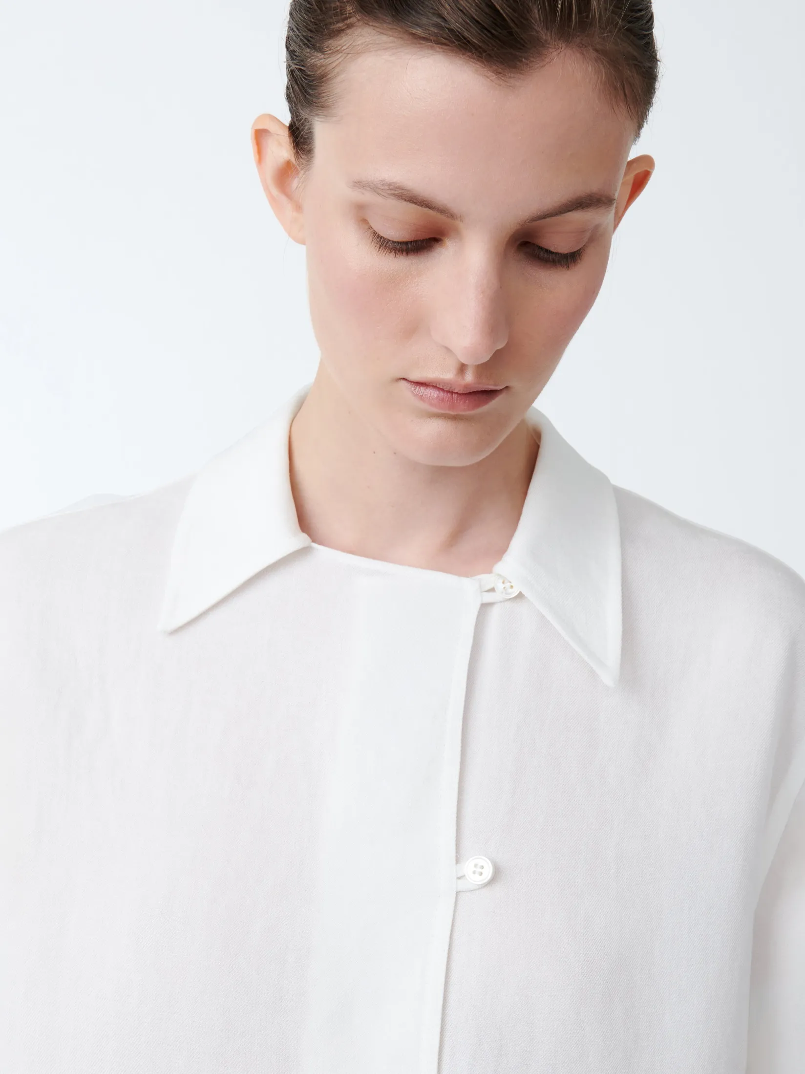 Clearance Studio Nicholson Wilton Shirt Parchment