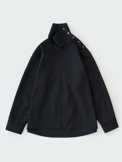 Outlet Studio Nicholson Wist Top Darkest Navy