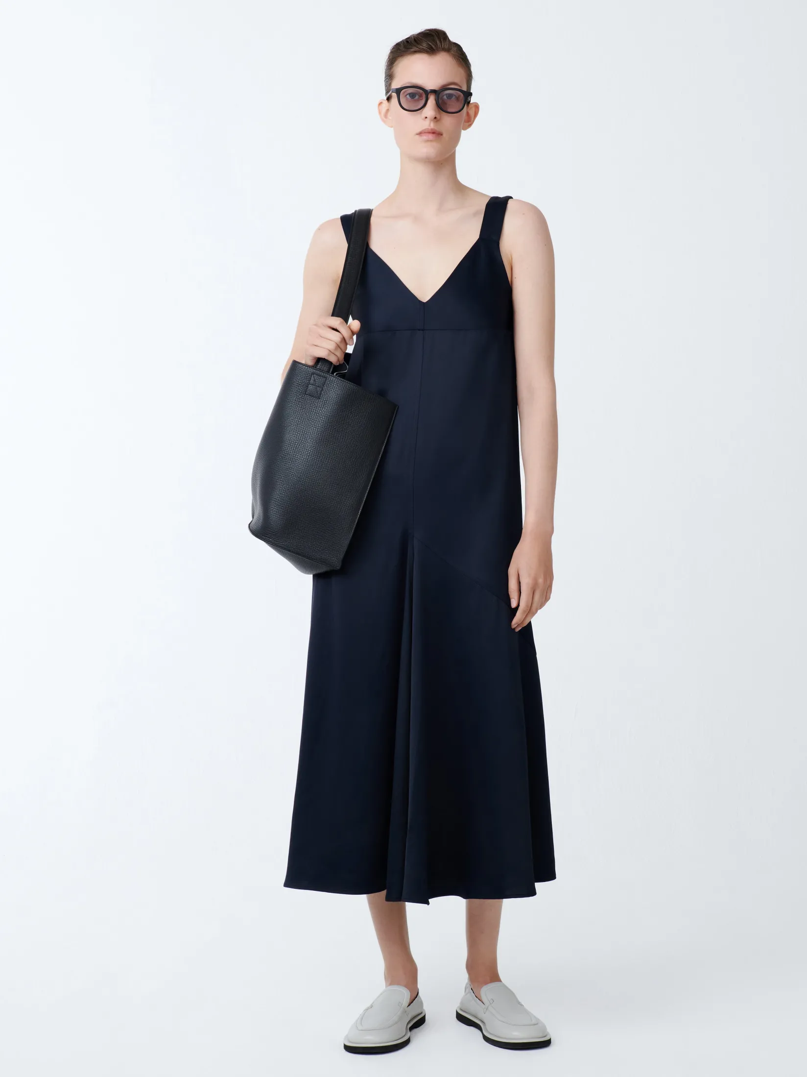 Sale Studio Nicholson Wylie Dress Black Ink